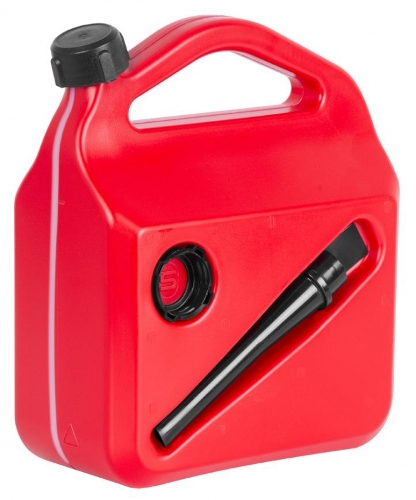 Üzemanyag kanna 10l műanyag piros